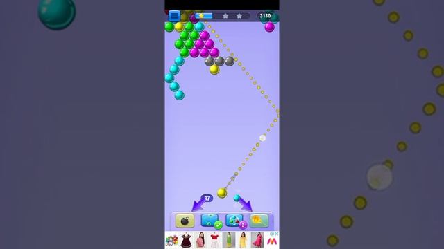Bubble Shooter Game. Game played by Srija Das. смотреть онлайн