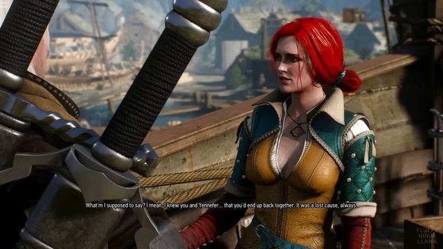 The Witcher 3: Wild Hunt - Triss comments on Yen Romance in "Sunstone" (Patch 1.10) смотреть онлайн