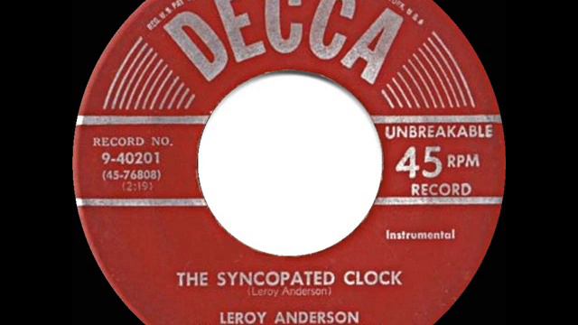 1951 HITS ARCHIVE: The Syncopated Clock - Leroy Anderson (his original version) смотреть онлайн