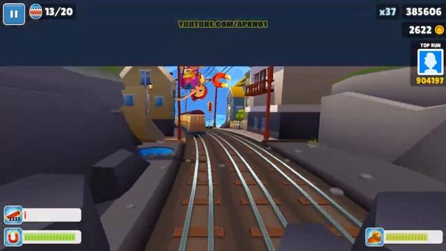 SUBWAY SURFERS GAMEPLAY PC HD 2020 - ICELAND - TRICKY JAZZ BOARD смотреть онлайн