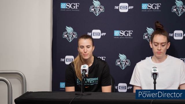 Breanna Stewart, Jonquel Jones and Sabrina Ionescu ~New York Liberty 5/8 смотреть онлайн