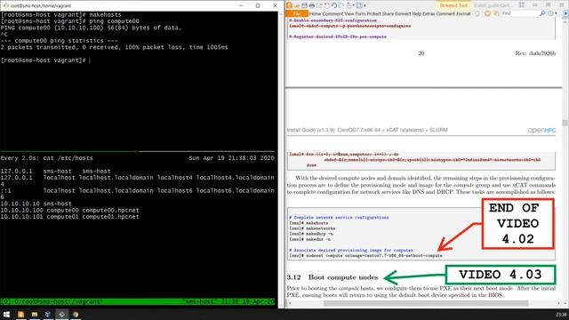 4.02B - Add Compute Nodes into xCAT Database смотреть онлайн