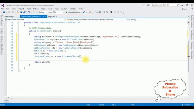 using viewdata to get records mvc without entity framework c# 4.6.1 смотреть онлайн
