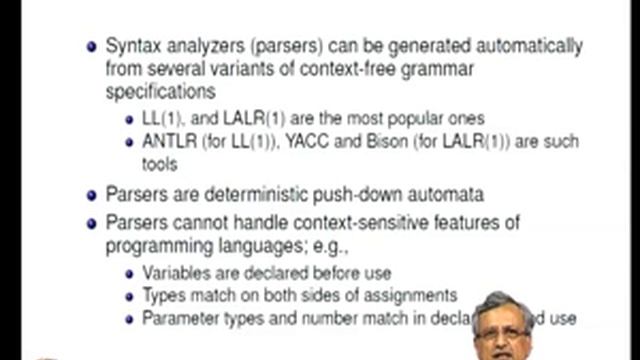 Mod-01 Lec-01 An Overview of a Compiler смотреть онлайн