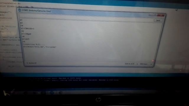 Data receiving on Webpage from Arduino using esp8266 wifi module смотреть онлайн