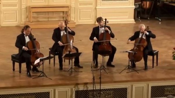 Rastrelli Cello Quartet  "Paganissimo" Live, December 2012