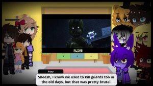 FNAF 1 & The Afton Family React to "Salvaged Rage" | Gacha Club | FNAF | MyAU |#25