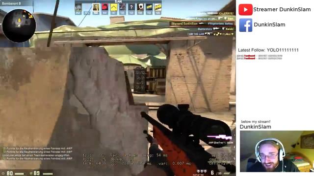 CS:GO NOSCOPE.exe INSANE NOSCOPING SKILL смотреть онлайн