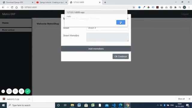 Django jQuery tutorial Creating popup modals смотреть онлайн
