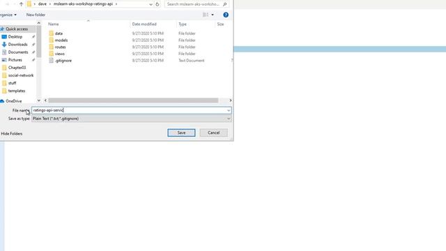 Azure AKS Lab - Part 4b of Deploy the ratings API смотреть онлайн