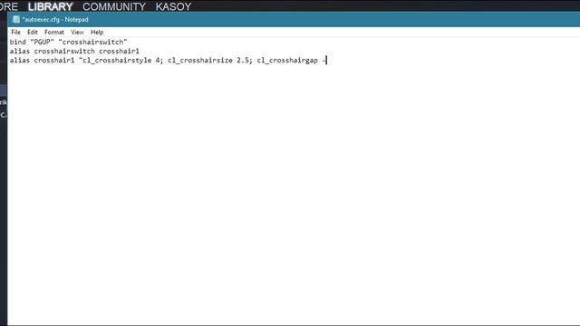 Bind "Key" Switch Crosshair UPDATED (How to create autoexec.cfg) смотреть онлайн