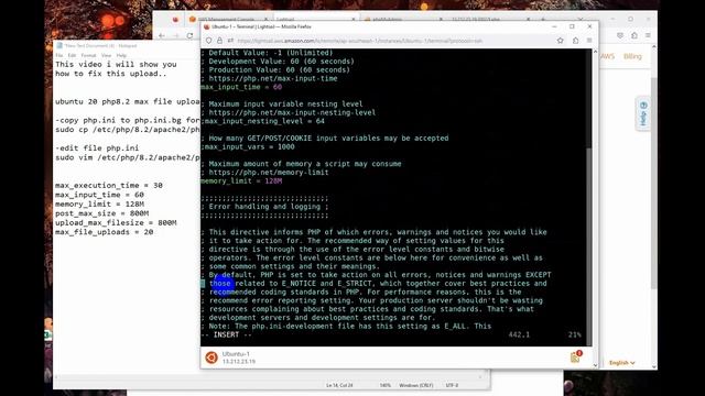 7 aws lightsail ubuntu 20 php8 2 max file upload смотреть онлайн