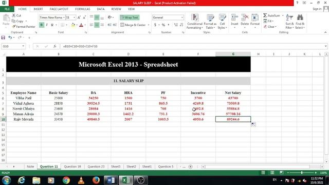 Excel Spreadsheet PART 2 | એકસેલ સ્પ્રેડશીટ પાર્ટ ૨ | GSSSB CPT Computer Proficiency Test смотреть онлайн