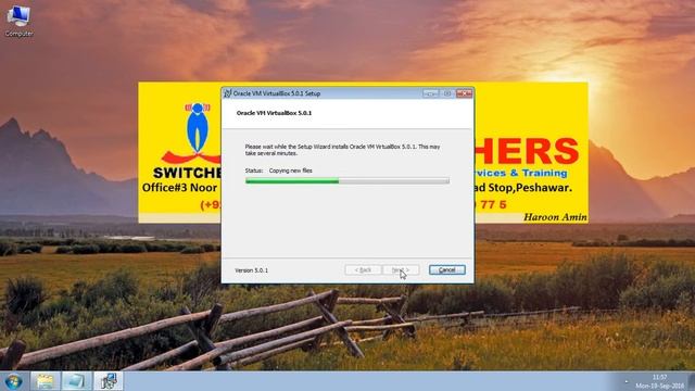 Oracle VM VirtualBox installation. смотреть онлайн