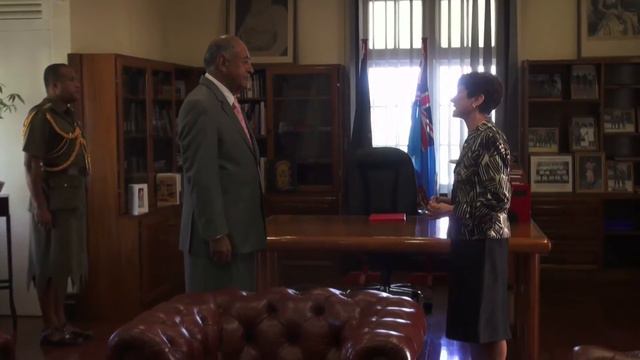NEW US AMBASSADOR PRESENTS CREDENTIALS TO FIJIAN PRESIDENT смотреть онлайн