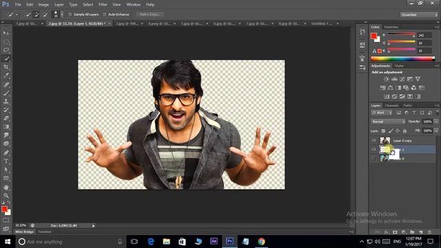 Telugu Photoshop Tutorials | Class - 13 | ? | Brush Tool | Color Replacement Tool? смотреть онлайн