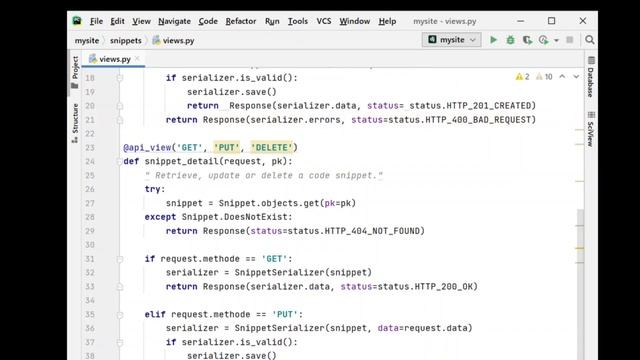 Django rest framework part 2 Requests and Responses смотреть онлайн