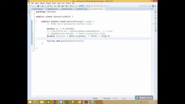 JAVA 03 03 2019 03 27 연산자 Math round를이용한반올림처리1 смотреть онлайн