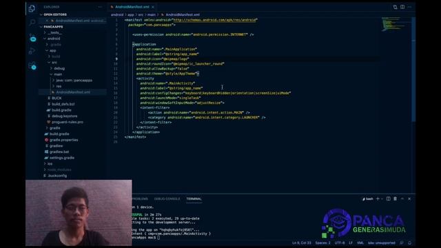 Cara Mengganti Icon Aplikasi - React Native смотреть онлайн
