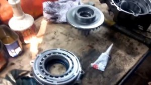 стелс 500 задний редуктор (ремонт)