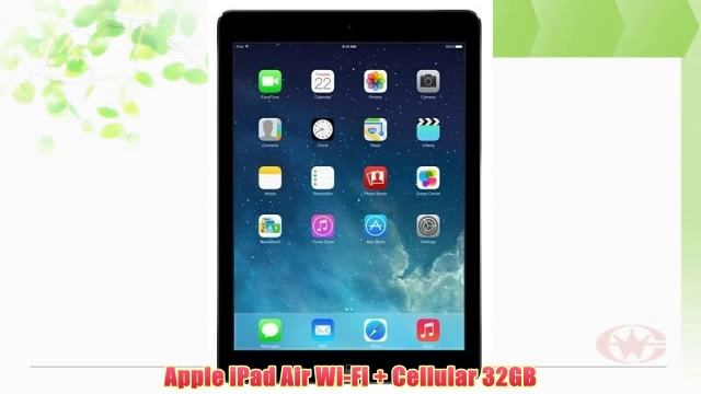 Apple iPad Air Wi-Fi + Cellular 32GB смотреть онлайн