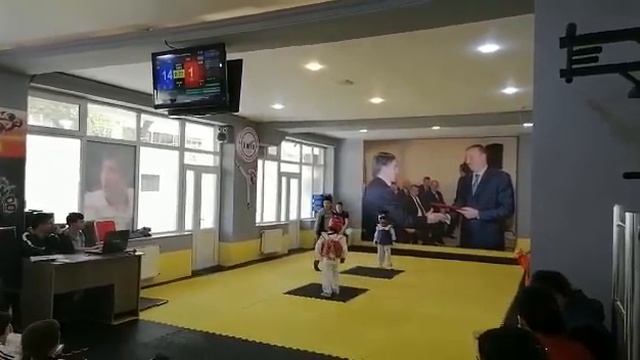 Чемпионат клуба "Умид" по тхеквондо. Весовая категория 21 кг. 08.04.2023 смотреть онлайн