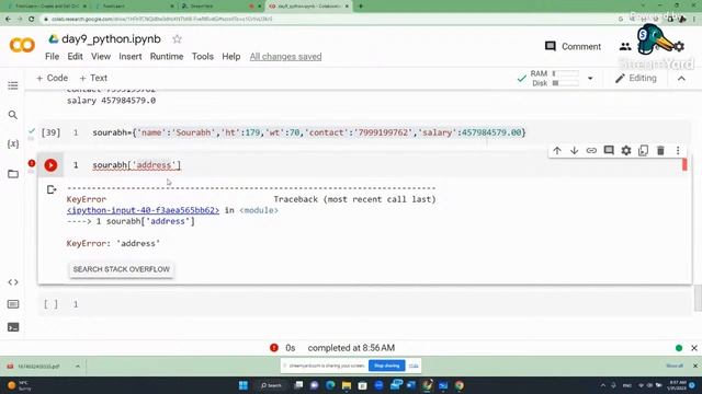 Full Python Live Course For Beginners ? Session 9 ? Python Tutorials,Learn Python for FREE?Dict смотреть онлайн