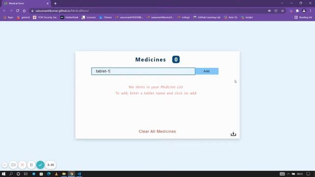 Medical Store project with react смотреть онлайн