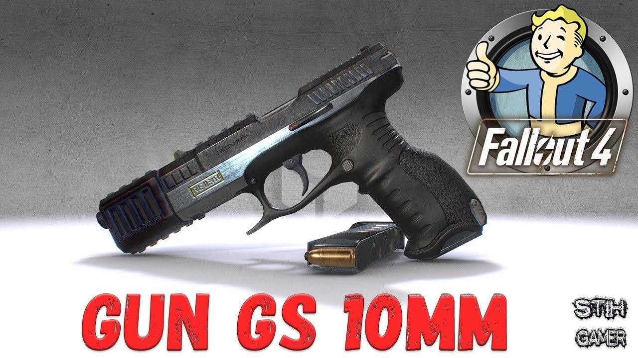 Fallout 4: Новый Пистолет Gun GS 10mm смотреть онлайн