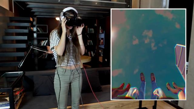 Реакции моделей на игру Cyber Space в очках виртуальной реальности (Oculus Rift) смотреть онлайн