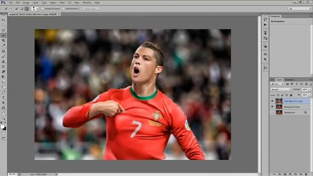 Photoshop Mixer Brush Painting Effect - Photoshop Tutorial смотреть онлайн