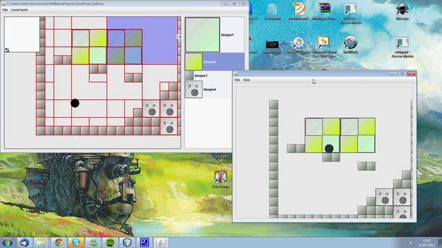 Java swing-based quadtree platform game real-time builder смотреть онлайн