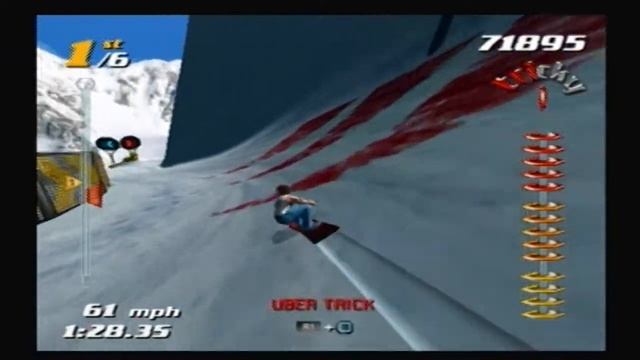 SSX Tricky - Psymon World Circuit - Garibaldi Race смотреть онлайн