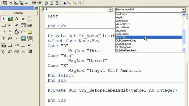 VB 6 [59] TreeView and Tabs [urdu/hindi] смотреть онлайн