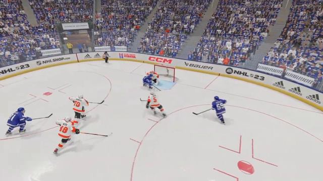 NHL® 23 - Beautiful saucer pass from Bert to Domi смотреть онлайн