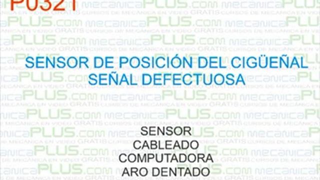 CÓDIGO DE FALLA P0321 смотреть онлайн