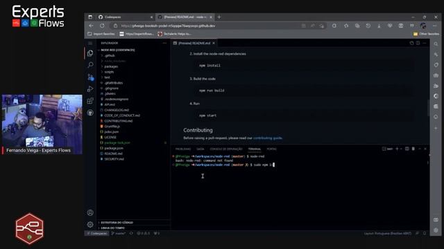 Experts Flows - Instalando Node-RED no GitHub Codespaces смотреть онлайн