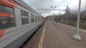 Электропоезд ЭД2Т-0037 сообщением «Москва Ярославский вокзал - Сергиев Посад»