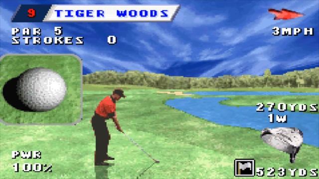 Tiger Woods PGA Tour 2002 | Game Boy Advance смотреть онлайн