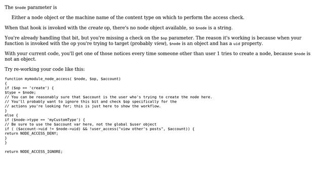 Drupal: How do I access the node's uid in hook_node_access()? (3 Solutions!!) смотреть онлайн