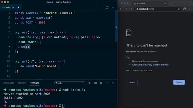 How to create custom middleware in express js? смотреть онлайн