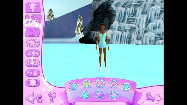 #6 Барби Королева Льда // Свободное катание. Прохождение игры Барби (Barbie Sparkling Ice Show) смотреть онлайн
