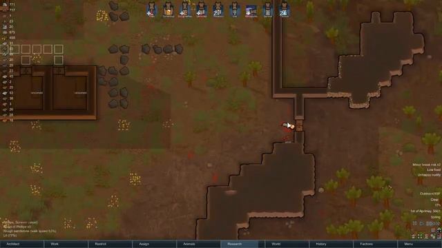 JW608 Plays RimWorld 18 ep 22 Another Raid смотреть онлайн