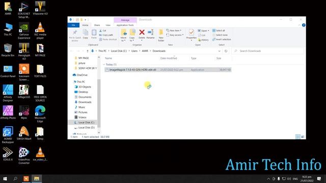 how to download & install ImageMagick for windows 10 | Amir Tech Info смотреть онлайн