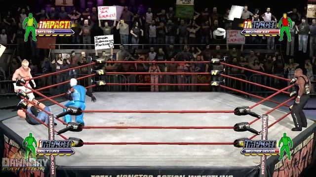 TNA IMPACT! Walkthrough Part 8 - Hall of Fame Tag Team смотреть онлайн