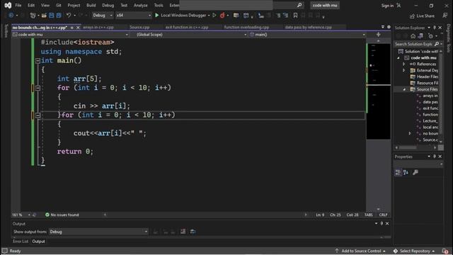 Bounds Checking in C++ in Hindi/Urdu | C++ Full Course for Beginners in Hindi смотреть онлайн