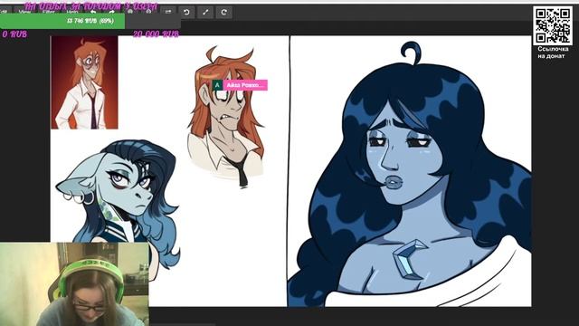 РИСОВАТЕЛЬНЫЙ СТРИМ С MsBel #1 - [Drawing] (Стрим) смотреть онлайн