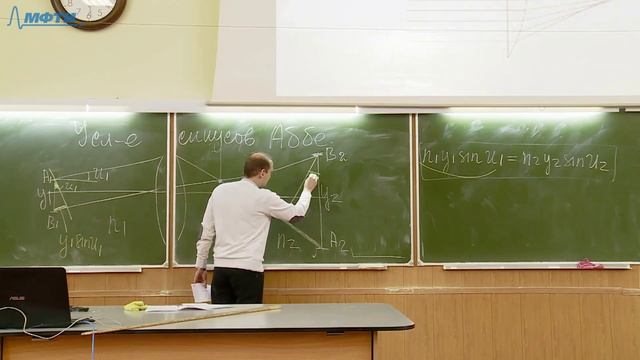 Лекция №2 "Практические применения геометрической оптики. Элементы фотометрии" (Крымский К.М,) смотреть онлайн
