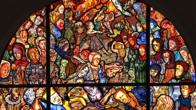 Inside the Bloody Beehive with Artist Judith Schaechter смотреть онлайн