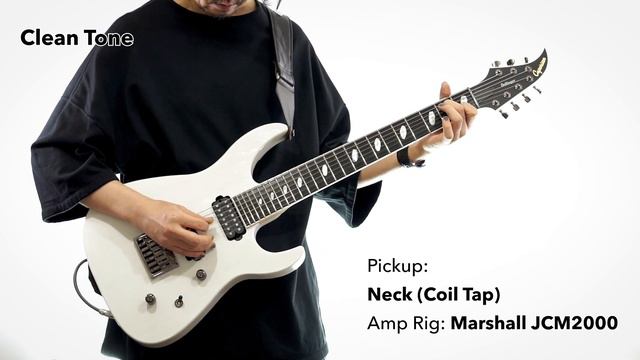 Caparison Guitars | Dellinger7-WB-FX EF смотреть онлайн